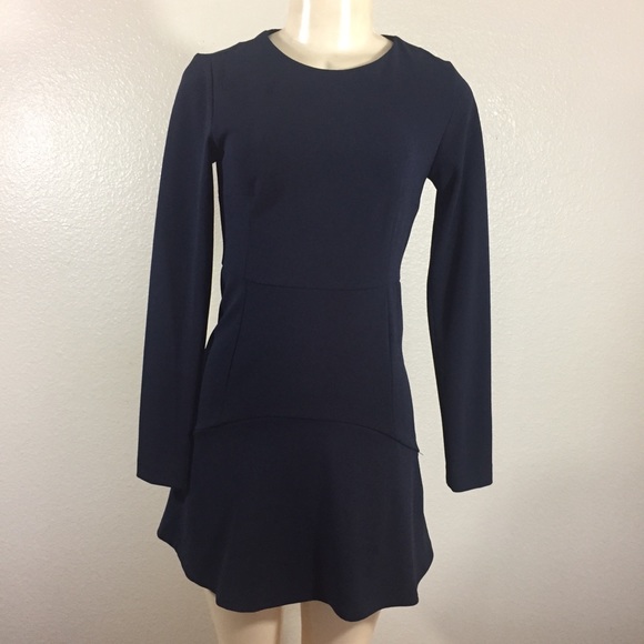 Zara | Dresses | Zara Long Sleeve Blue Dress | Poshmark Zara | Dresses | Zara Long Sleeve Blue Dress | Poshmark